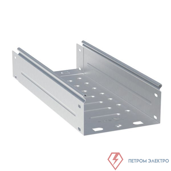 Лоток листовой неперфорир. 400х100 L3000 сталь 1мм EKF L10040000