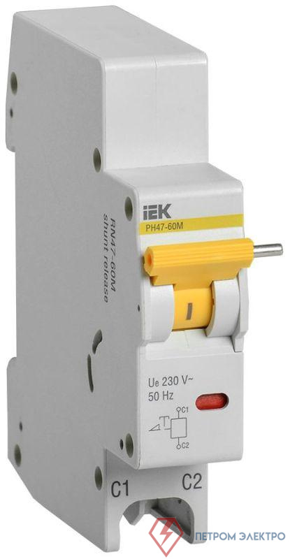 Расцепитель независимый РН47-60М на DIN-рейку для ВА47-60M KARAT IEK MVA31D-RN-1