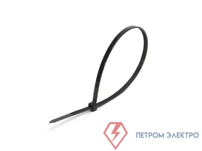 Хомут кабельный нейлоновый черн. 4.8х400 (уп.100шт) TOKOV ELECTRIC TKE-HNS-4.8-400-B/100