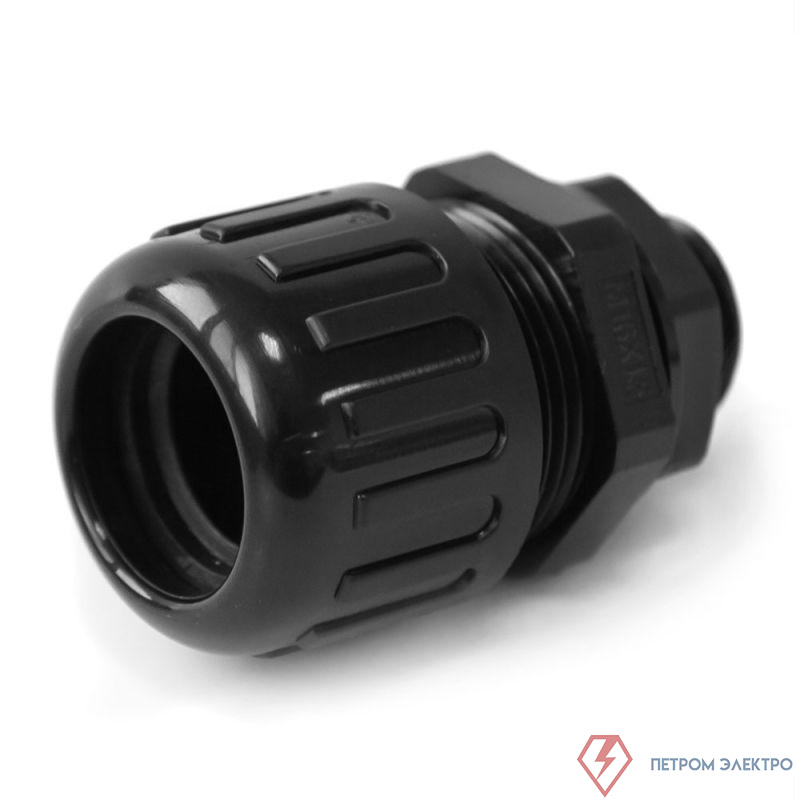 Муфта вводная для гофрированных труб ВМУ-ГТ-20 (М20) (N-MGW20-21B) усиленная IP68 черн. Промрукав PR08.3277