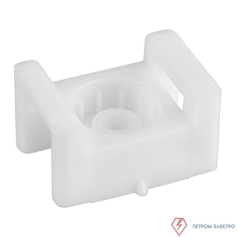 Площадка под стяжку для прямого монтажа 22х16мм бел. (уп.100шт) Rexant 07-2110