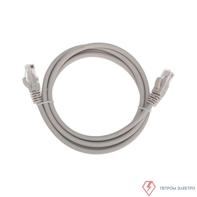 Патч-корд U/UTP CAT 6 RJ45-RJ45 26AWG LSZH сер. 1.5м Rexant 02-0290-105