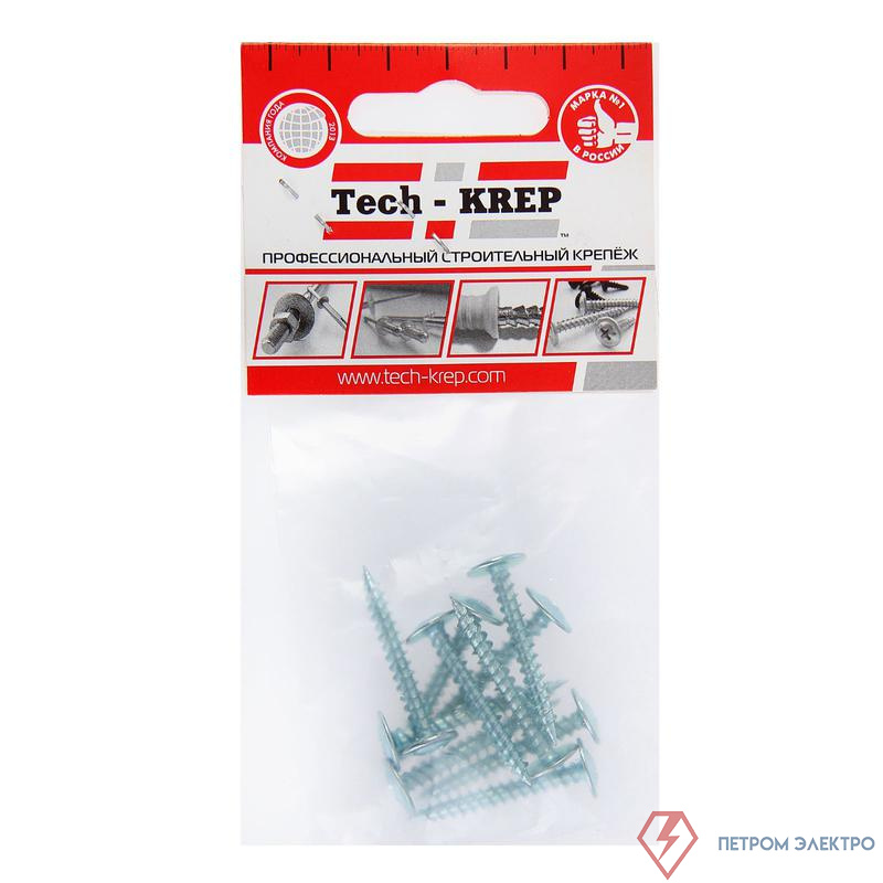 Саморез усиленный для тонкого метал. листа 4.2х32 (пакет) (уп.10шт) Zitar 102391