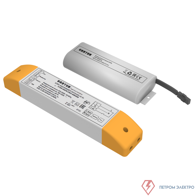 Блок аварийного питания EM-Recovery 30Вт IP20 1ч VARTON V1-EM-00478-21A01-4003000