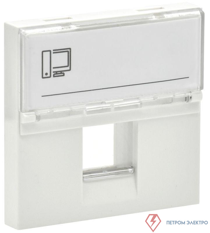 Панель лицевая 2мод. Keystone бел. PRIMER IEK PR-KK40D-PLK-0-2-K01
