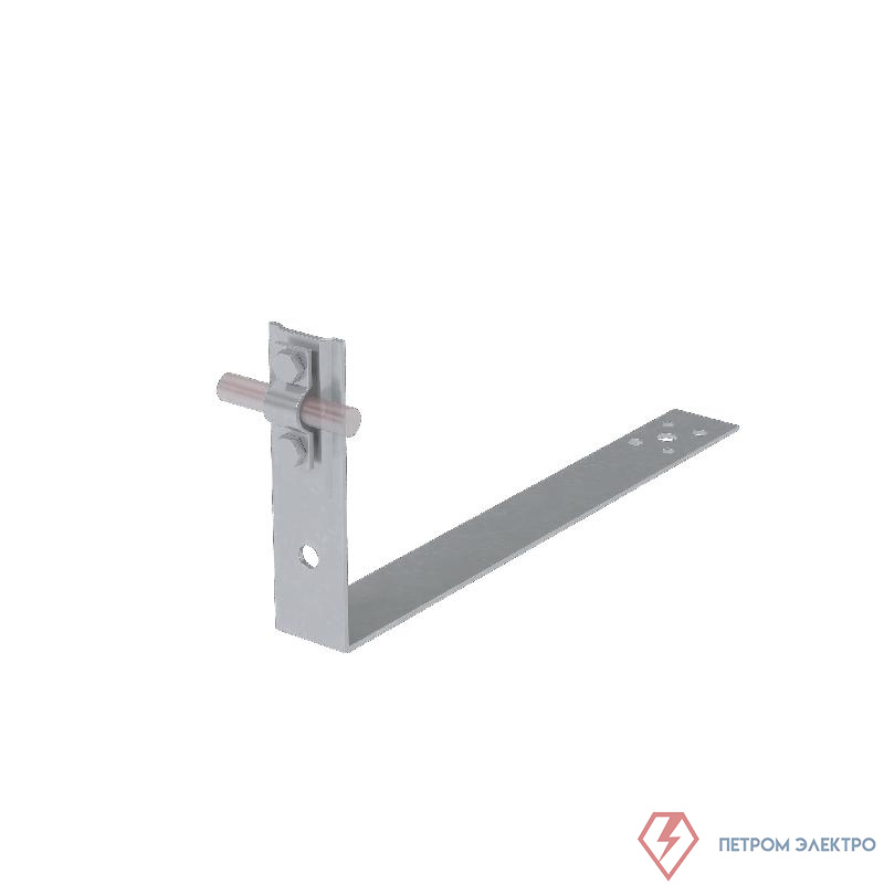 Держатель черепичный болтовой на обрешетку для прутка d5-10мм L380 H=100 CDBO-L380-D5-10 HD КМ MA0480