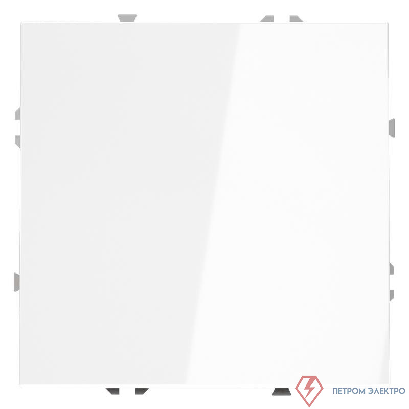 Выключатель 1-кл. СП S70 10А механизм бел. глянцевый Voltum VLS010101