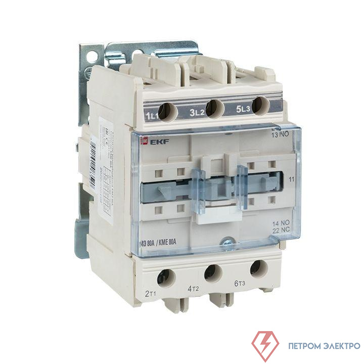 Контактор КМЭ 80А кат. 36В AC 1НО+1НЗ PROxima EKF ctr-s-80-36