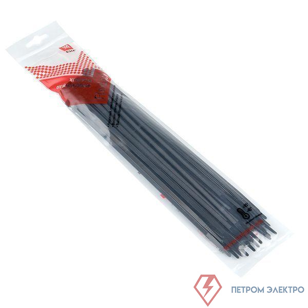 Хомут P6.6 4.8x250 FlexLock стандартный черн. (уп.50шт) PROxima EKF plc-fl-ctsb-4.8x250-r 0