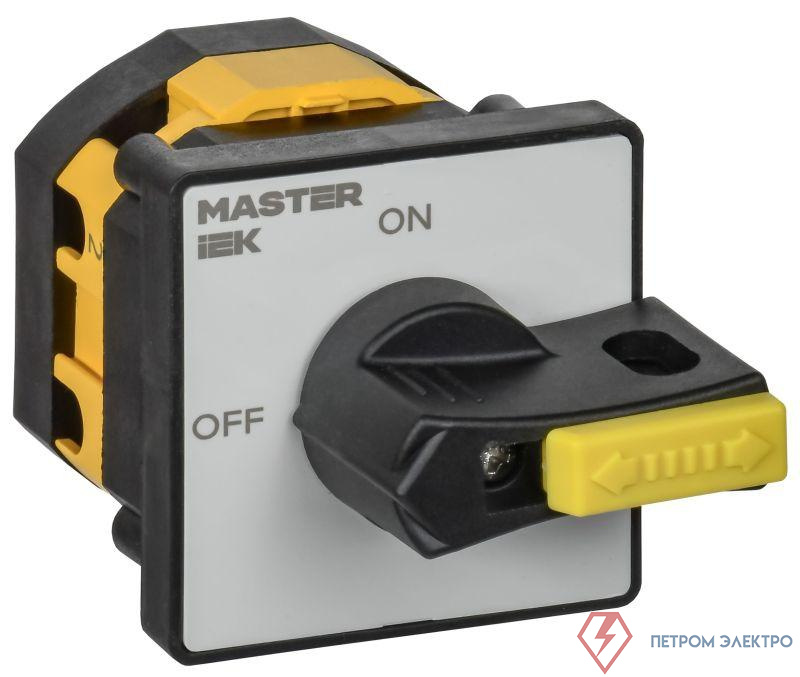 Переключатель кулачковый 16А (сх. 273) стандартная рукоятка IEK MI-CS10-016-273