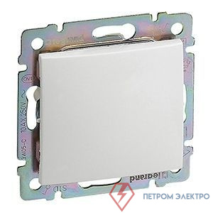 Кнопка 1-кл. СП Valena 10А IP20 механизм бел. (DIY-упак.) Leg 694267