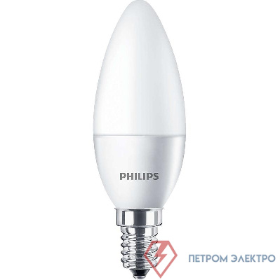 Лампа светодиодная ESS LEDCandle 5W 470lm E14 865 B35FR Philips 929002969207