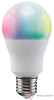 Лампа светодиодная SMART iTEQ А60 4Вт E27 230В W+RGB WIFI+BLE ONI IT-L220E27-YR004-WB