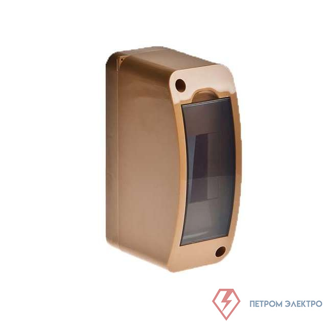 Щиток ОП Тусо 2мод. с верт. двер. 140х55х85мм корич. Ruvinil 68302К