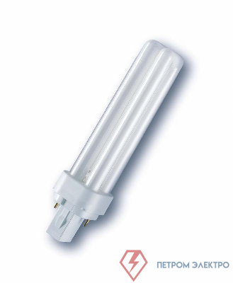 Лампа люминесцентная компакт. DULUX D/E 10W/840 G24q-1 OSRAM 4050300017587