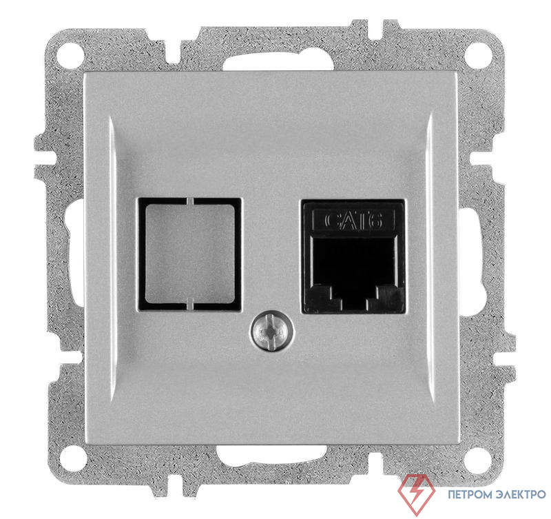 Розетка компьютерная LAVIN/KAREN RJ45 кат.6 механизм сер. ARVIA 50 03 2000 247
