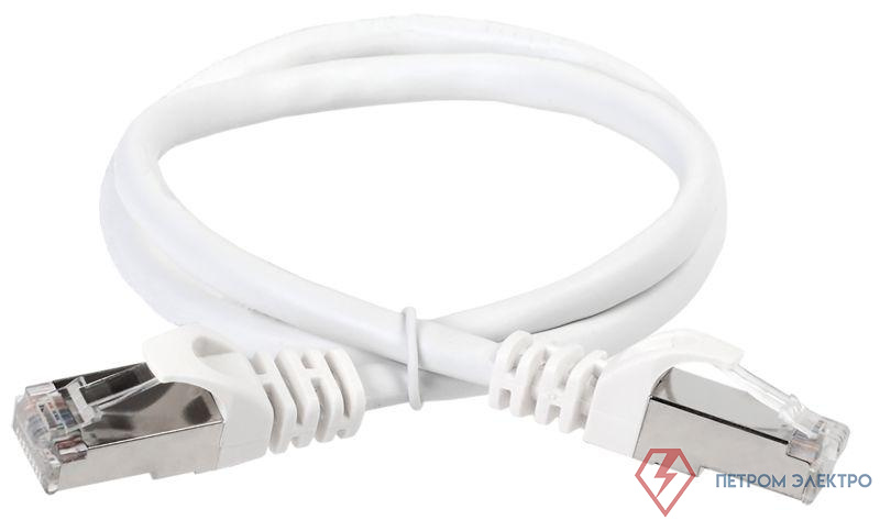 Патч-корд кат.5E FTP LSZH 2м бел. ITK PC08-C5EFL-2M