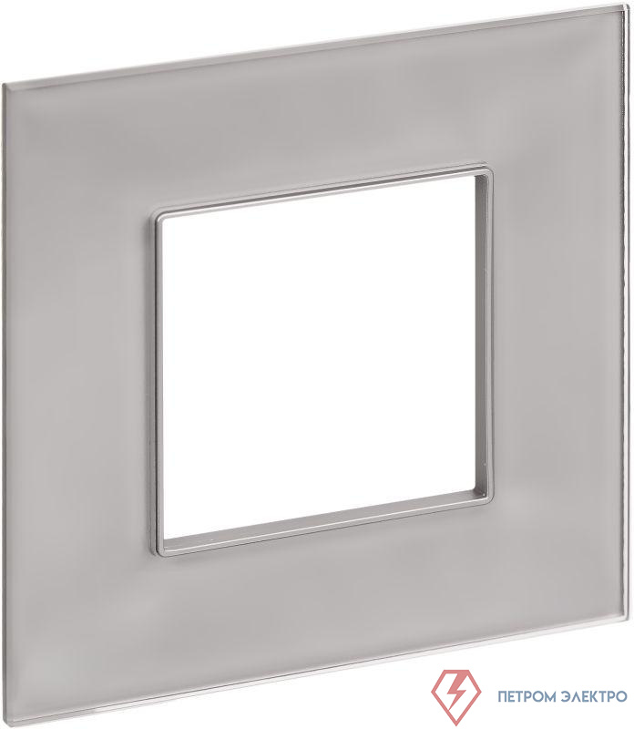 Рамка 1-м SKANDY SK-F21Sh стекло шампань IEK SK-M12-G-K37