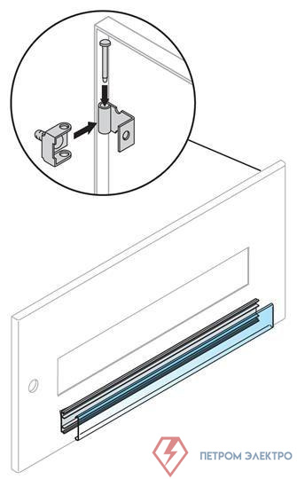 Петля для модульных панелей (уп.10шт) ABB EH1889