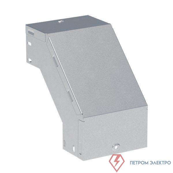 Угол для лотка вертикальный внешний 90град. 500х100 1мм EKF vo90100500-1