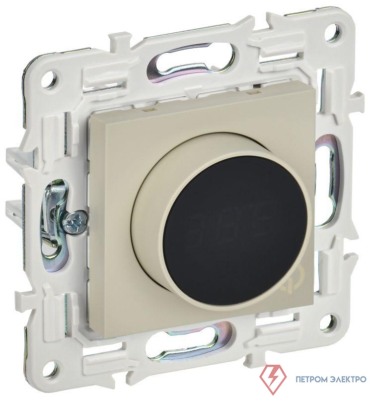Термостат электронный SKANDY SK-T01B с индикацией беж. IEK SK-RT11-K10