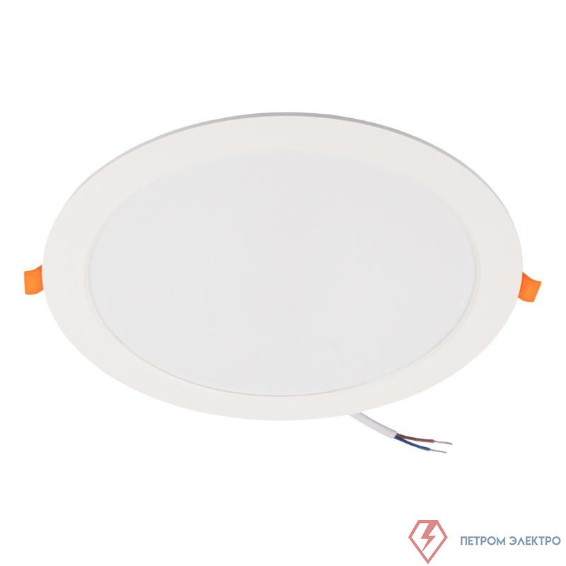 Светильник светодиодный PLED DL7 24Вт 6500К IP54 2040лм WH встраив. бел. Pro JazzWay 5069121