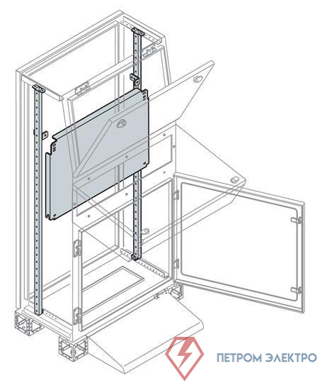 Плата монтажная 2000х1000мм ABB EA2010