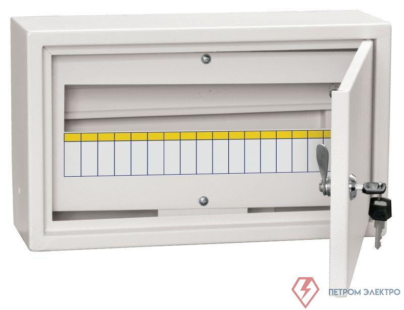 Корпус ЩРн-18 TITAN 3 265х440х120мм IP31 метал. бел. IEK MKM13-N-18-31-Z
