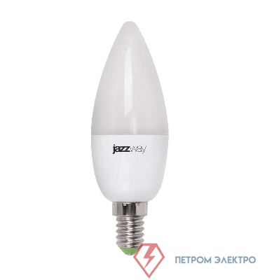 Лампа светодиодная PLED-DIM C37 7Вт свеча 4000К бел. E14 540лм 220-240В диммир. JazzWay 2859280 0