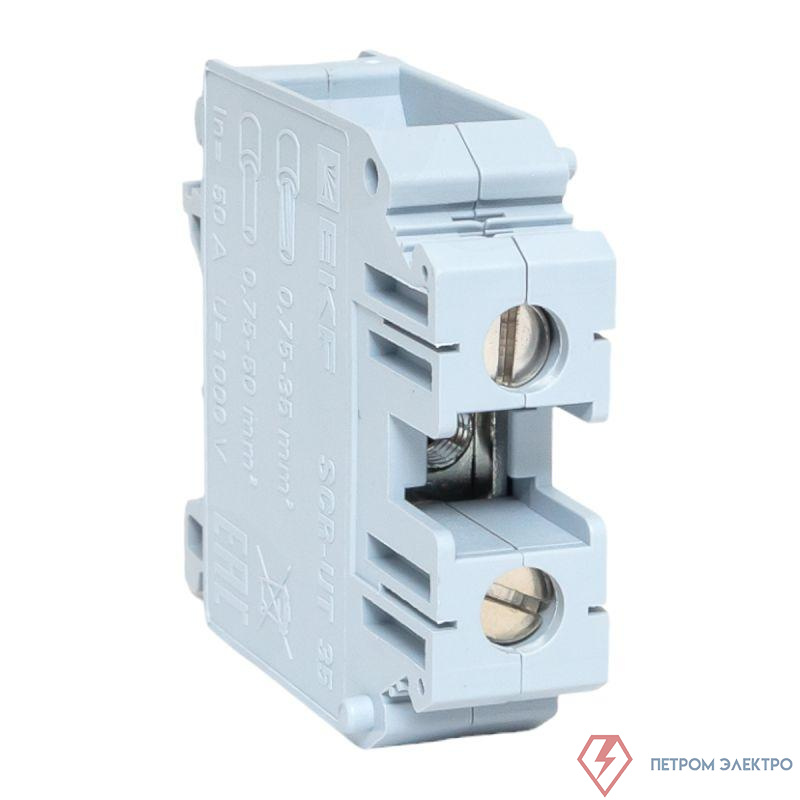 Колодка клеммная винтовая 35 UT сер. EKF scr-ut-35-g