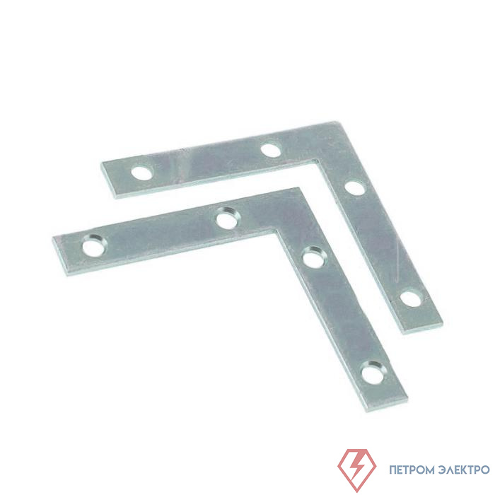 Уголок оконный плоский 40х40х10х1.5мм желт. Zitar 148318