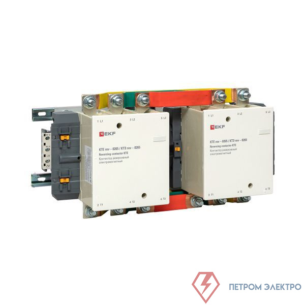 Контактор реверсивный КТЭ-1 265А кат. 230В AC 2НО EKF ctr-b-r-265