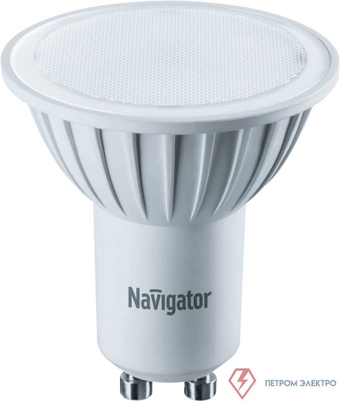 Лампа светодиодная 94 130 NLL-PAR16-5-230-4K-GU10 5Вт рефлектор матовая 4000К нейтр. бел. GU10 400лм 220-240В Navigator 94130 0