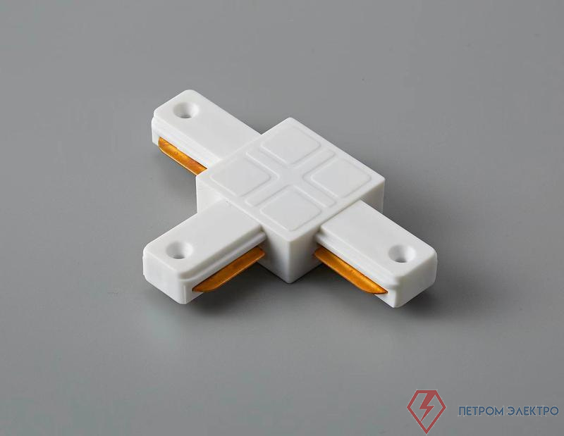 Коннектор T-образный PTR P CT-WH пластик бел. JazzWay 5052130