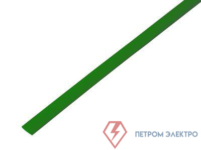 Трубка термоусадочная 6.0/3.0 1м зел. REXANT 20-6003