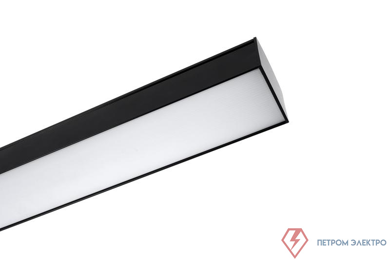 Светильник светодиодный PSO-02 40Вт 4000К IP40 1200х50мм BLACK ДПО/ДСО для реечных потолков IP40 (универсальный монтаж: накладной/подвесной) Pro+ JazzWay 5059160