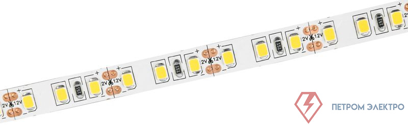 Лента светодиодная LED LSR-2835WW120-9.6-IP20-12В (уп.5м) IEK LSR1-1-120-20-3-05