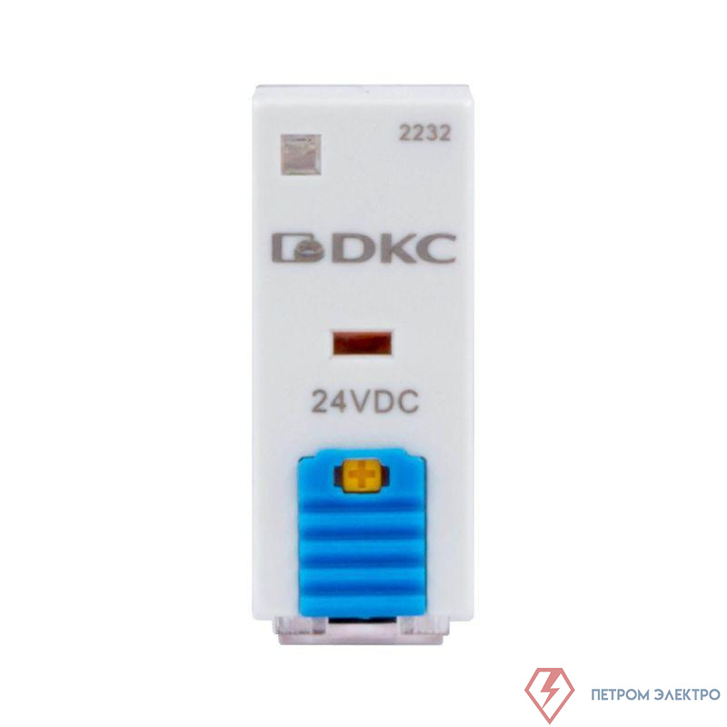 Реле одиночное 24В DC 2 прекидн. контакта DKC IR-24DC-2CO-D