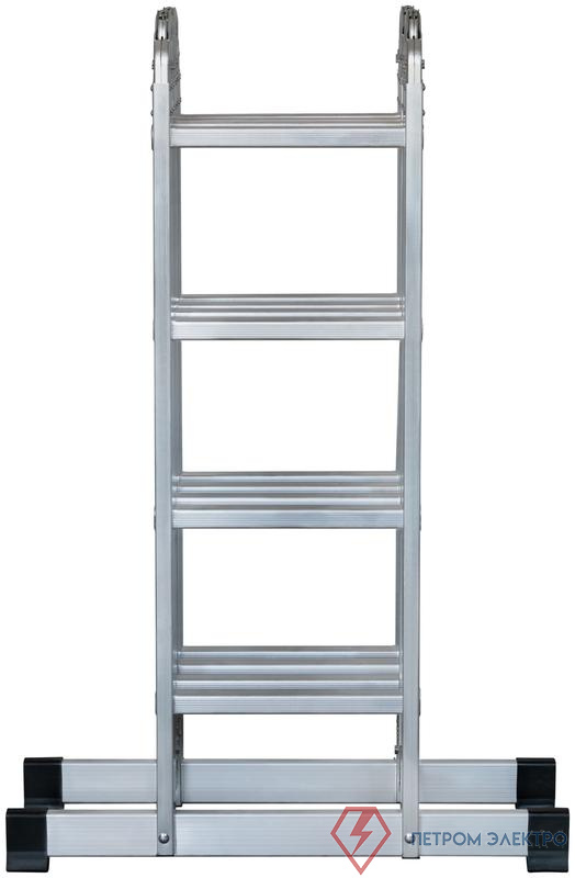 Лестница-трансформер четырехсекционная 4х4 13.2кг алюм. FIT 65450