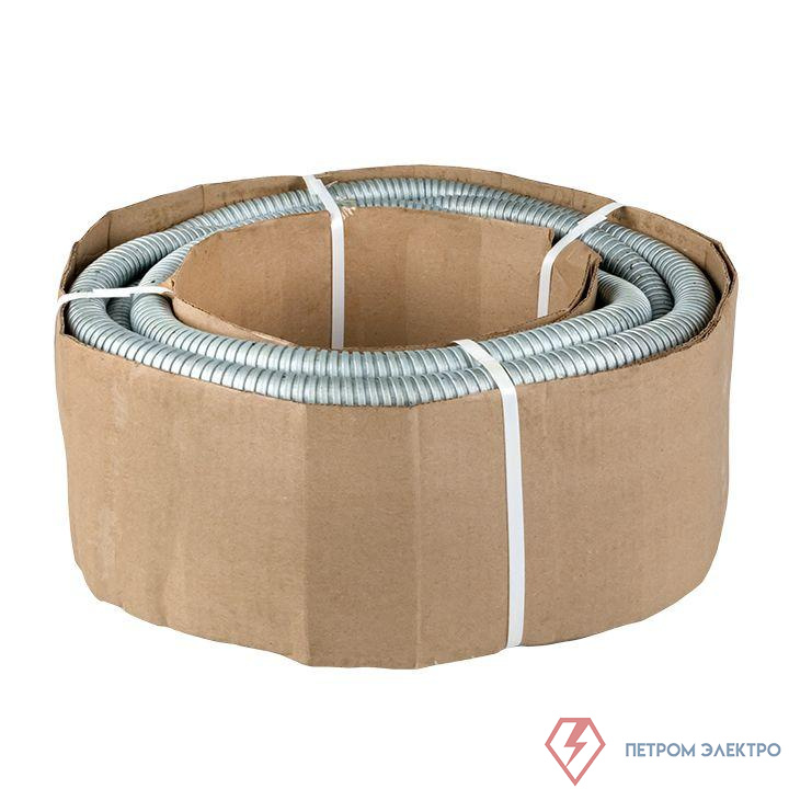 Металлорукав Р3-ЦХ-25 d25мм с протяжкой (уп.15м) EKF mrzn-25-15