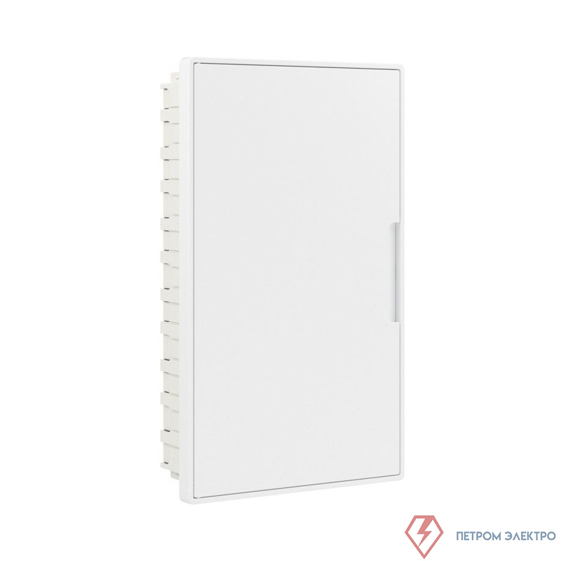 Щиток встраиваемый FRAME 36мод. с бел. дверцей с 4 шинами PEN (2шт на 8 отверст. и 2шт на 10 отверст.) бел. DKC F36B1WW