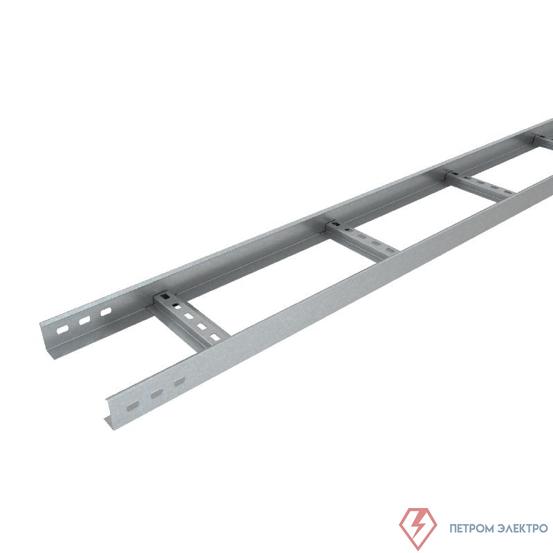 Лоток лестничный 150х50 L3000 сталь 1.5мм LL50-150-1.5-3000 КМ LO16738