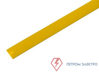 Трубка термоусадочная 13.0/6.5 1м желт. REXANT 21-3002