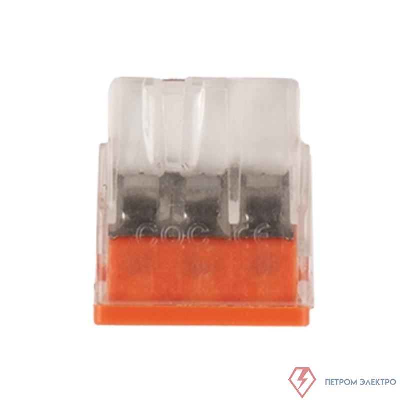 Клемма монтажная нажимного соединения PTC-3P 2273-243 450В 32А 0.14-4.0кв.мм JazzWay 5051126