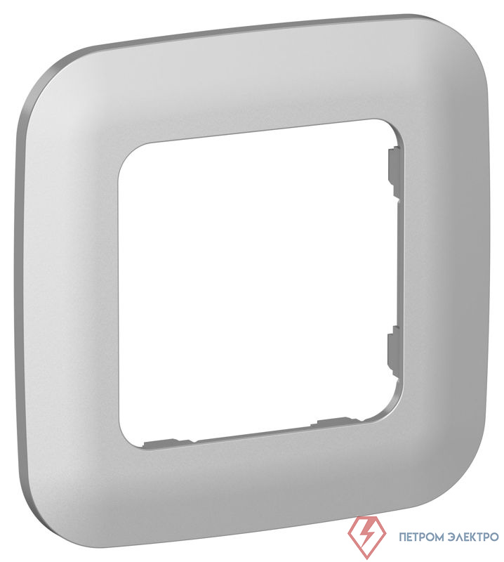 Рамка 1-м СП FLITE РУ-1-А-ФлА алюм. IEK FI-M12-31-20-K47