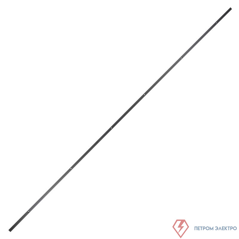 Шинопровод MTR16 2M-BL 2000х16мм накладной низковольтный черн. Pro JazzWay 5057258