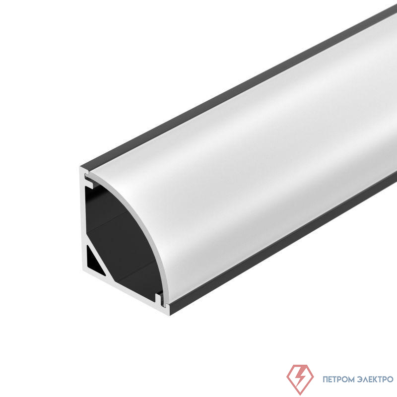 Профиль SL-KANT-H16-2000 BLACK 2м алюм. Arlight 037116