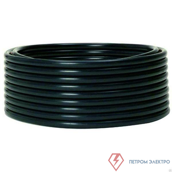 Труба гладкая ПНД жесткая d63мм черн. (уп.100м) PROxima EKF tpndg-63
