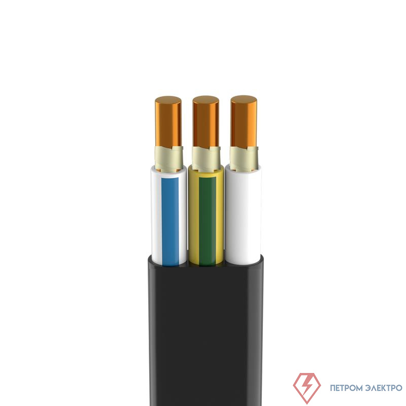 Кабель ВВГ-Пнг(А)-FRLSLTx 3х1.5 ОК (N PE) 0.66кВ (уп.100м) Кабэкс ТХМ00406904