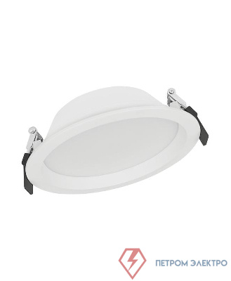 Светильник светодиодный DOWNLIGHT ALU ДВО 14Вт 4000К 1260лм IP44 бел. LEDVANCE 4058075091450